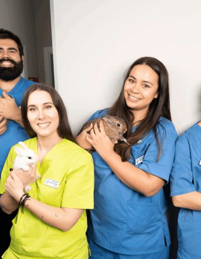 Álvaro, Naiara, Isa (Patata) y Laura (Sugus)